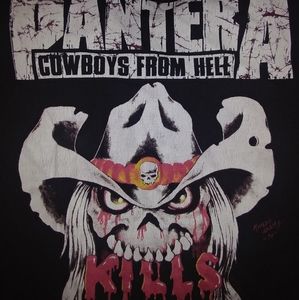 PANTERA ORIGINAL 2XL SHIRT 1990CR.